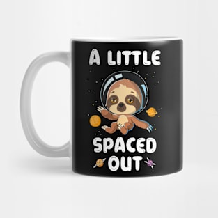 Sloth Astronaut – Space Lover Sleeping Sloth Animal Lover Mug